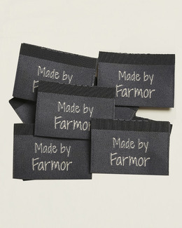 Etikett Made by Farmor 10-Pack