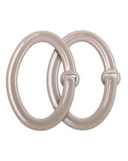 Ringlänk med stängning 2-Pack Beige