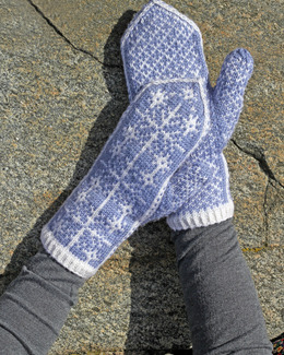 Beskrivning Damvantar Snöflinga