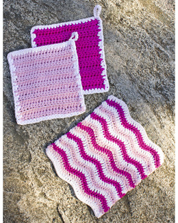 Beskrivning Grytlapp och disktrasa