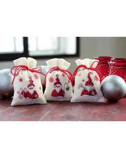 Broderikit Doftpåse Nisse med lykta 1-pack