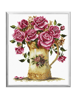 Broderikit Tavla Bukett