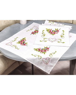 Broderikit Fågel & Blomster