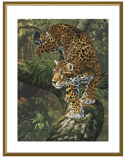 Broderikit Tavla Jaguar