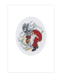 Broderikit Kort Nissen & Rådjur