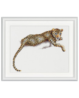 Broderikit Tavla Leopard