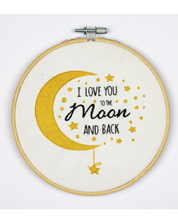 Broderikit Tavla I Love You