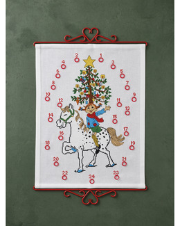 Broderikit Kalender Pippi Långstrump