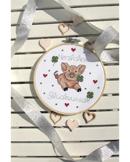 Broderikit Tavla Lilla Grisen