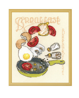 Broderikit Tavla Frukost