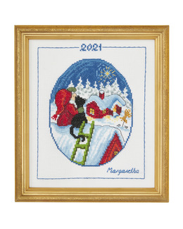 Broderikit Årstomte 2021