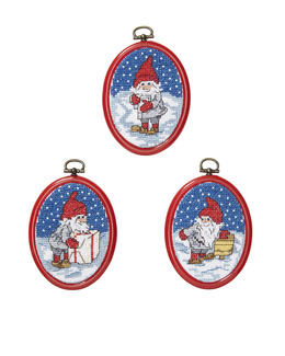 Broderikit Flexitavlor Paketutdelning 3-pack