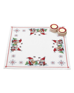 Broderikit Duk Julgodis