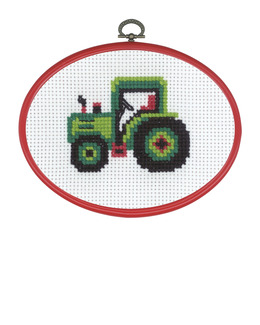 Broderikit Flexitavla Traktor