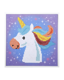 Diamond painting Enhörning