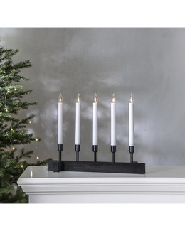 Adventsljusstake Vind av trä