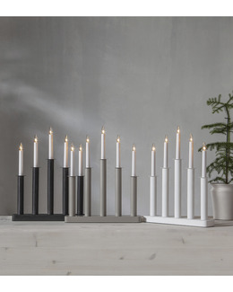 Adventsljusstake Plate av trä