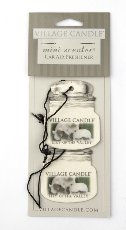 Duft ophæng 2-pak Lily of the valley Hvid/beige Village Candle